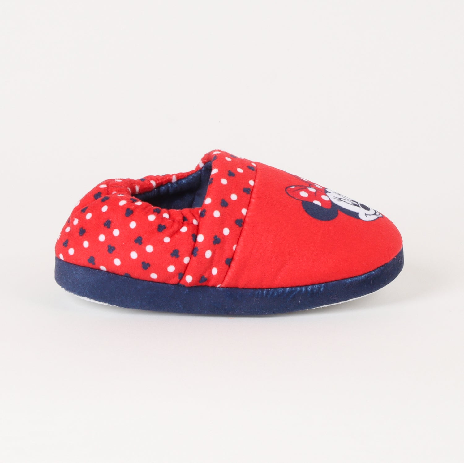 Pantufla Niña Minnie Dots Rojo Disney