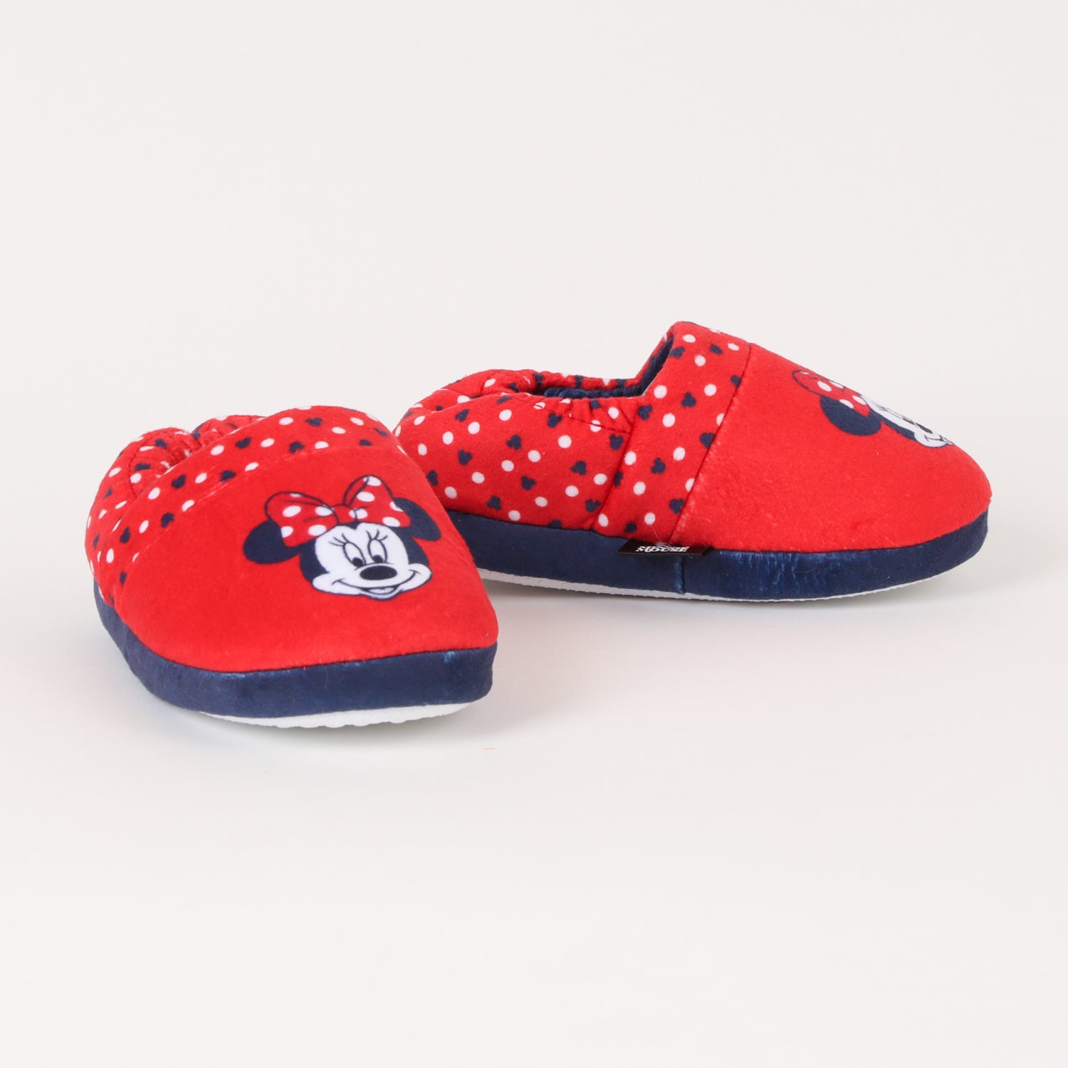 Pantufla Niña Minnie Dots Rojo Disney