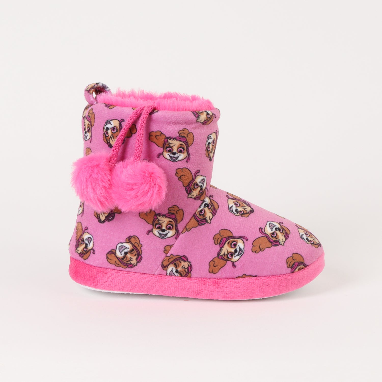 Pantufla Bota Niña Skye All Print Rosado Paw Patrol
