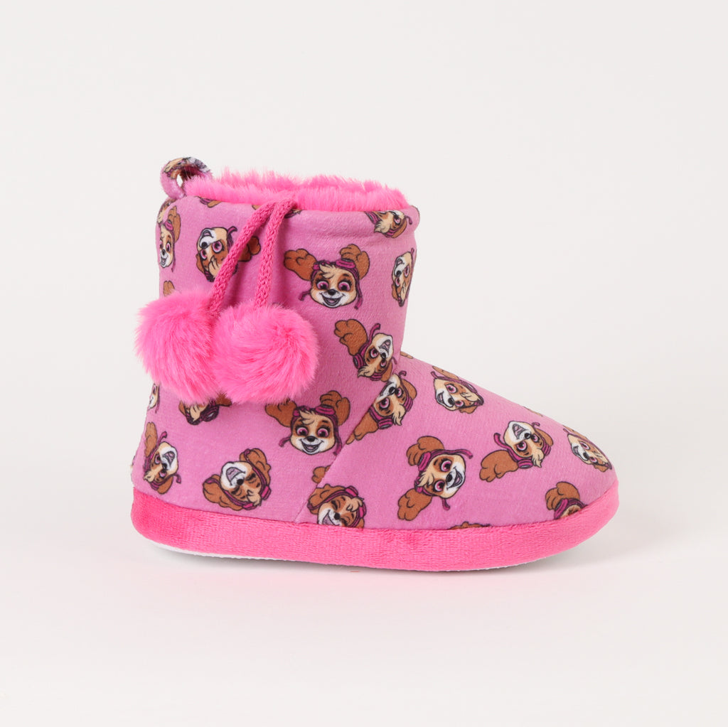 Pantufla Bota Niña Sky All Print Rosado Paw Patrol