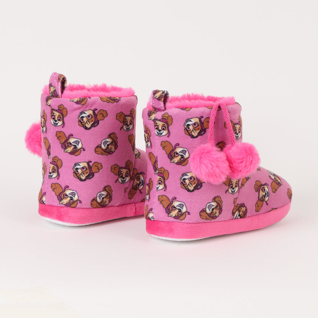 Pantufla Bota Niña Sky All Print Rosado Paw Patrol