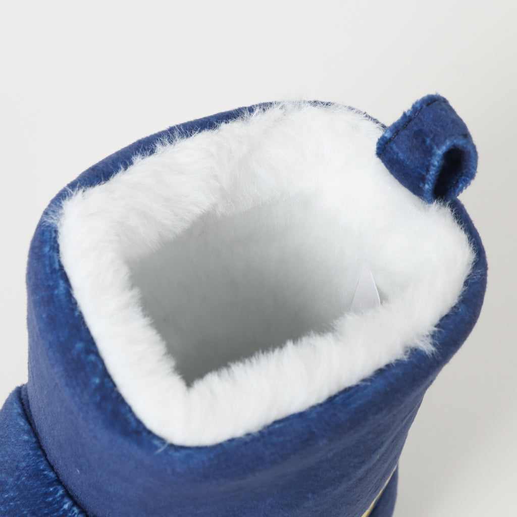 Pantufla Bota Niño Face Azul Sonic