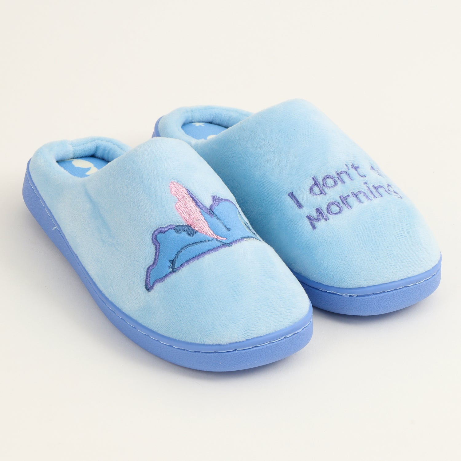 Pantufla Mujer Lilo & Stitch Morning Celeste Disney