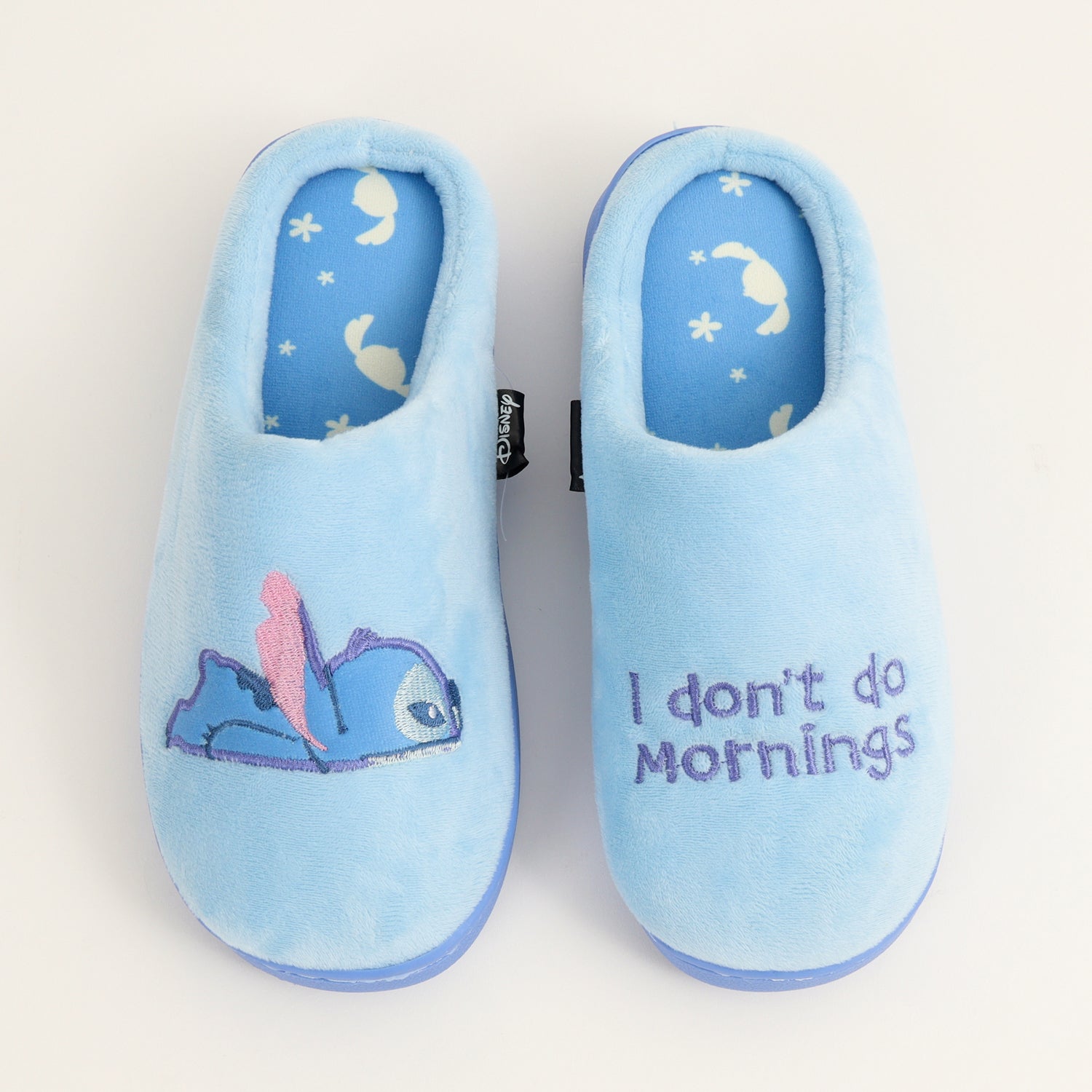 Pantufla Mujer Lilo & Stitch Morning Celeste Disney