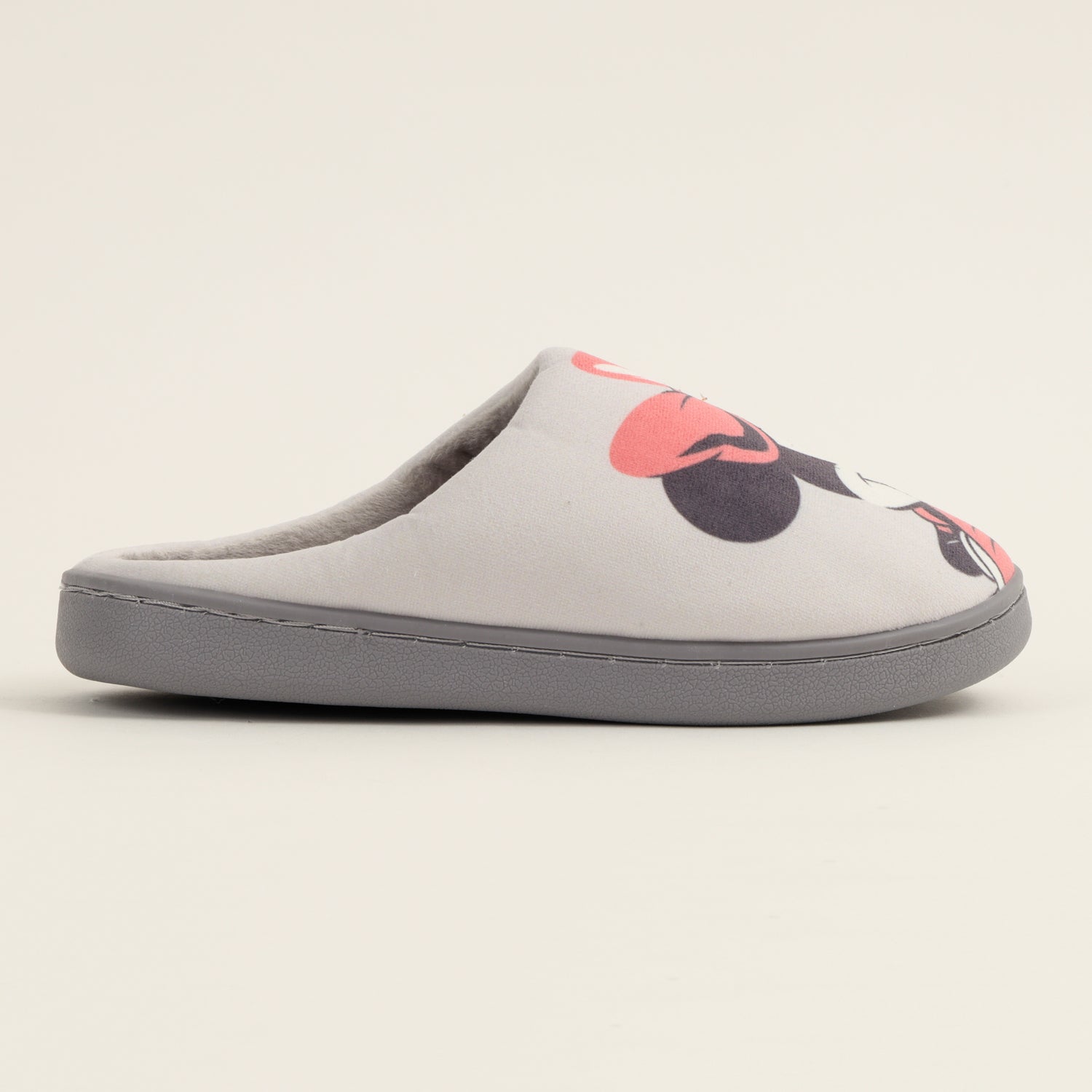 Pantufla Mujer Minnie Posando Blanco Disney