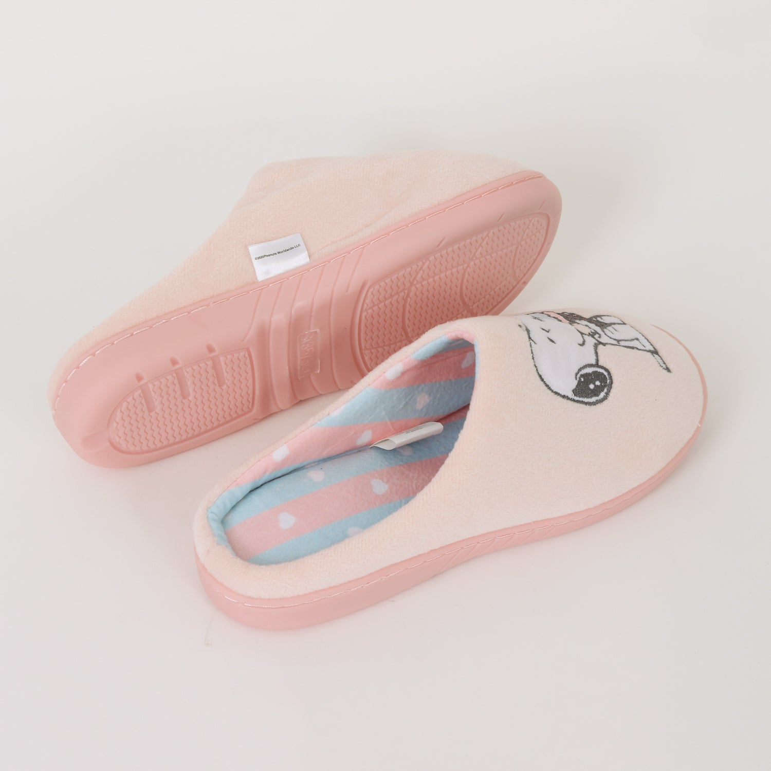 Pantufla Mujer Rosado Helado Snoopy