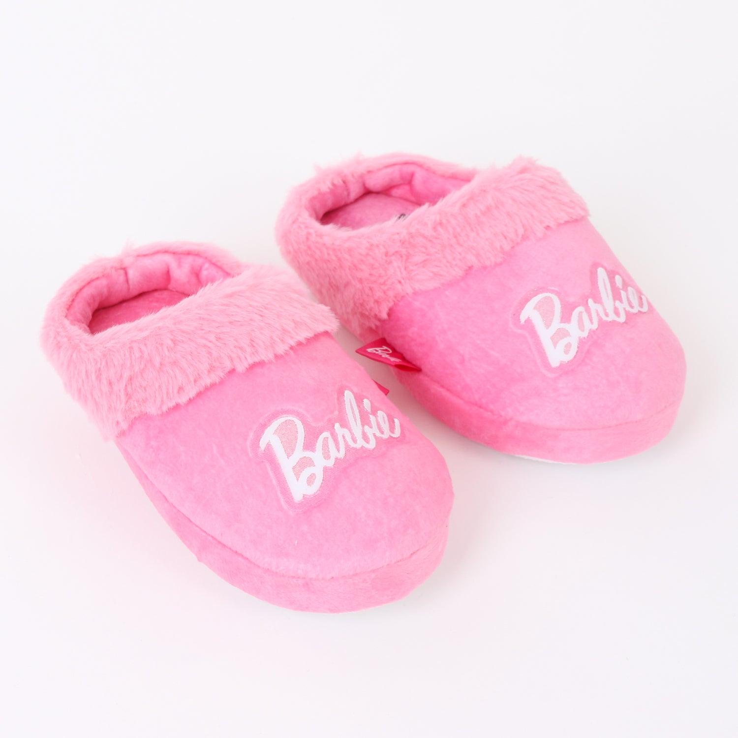 Pantufla Niña Invernal Logo Rosado Barbie - Pantuflas Chile | The Brands Club cl