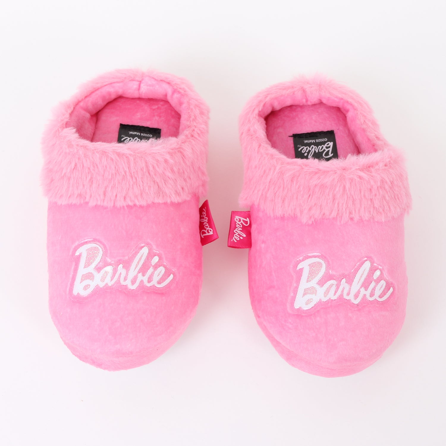 Pantufla Niña Invernal Logo Rosado Barbie - Pantuflas Chile | The Brands Club cl