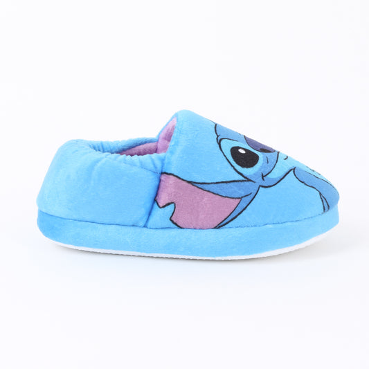 Pantufla Niña Stitch Mirando Lilo & Stitch Azul Disney - Pantuflas Chile | The Brands Club cl
