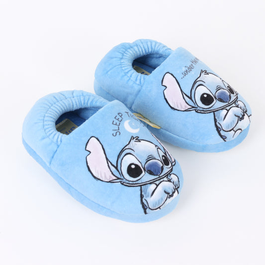 Pantufla Niña Sleep Tight Lilo & Stitch Celeste Disney - Pantuflas Chile | The Brands Club cl