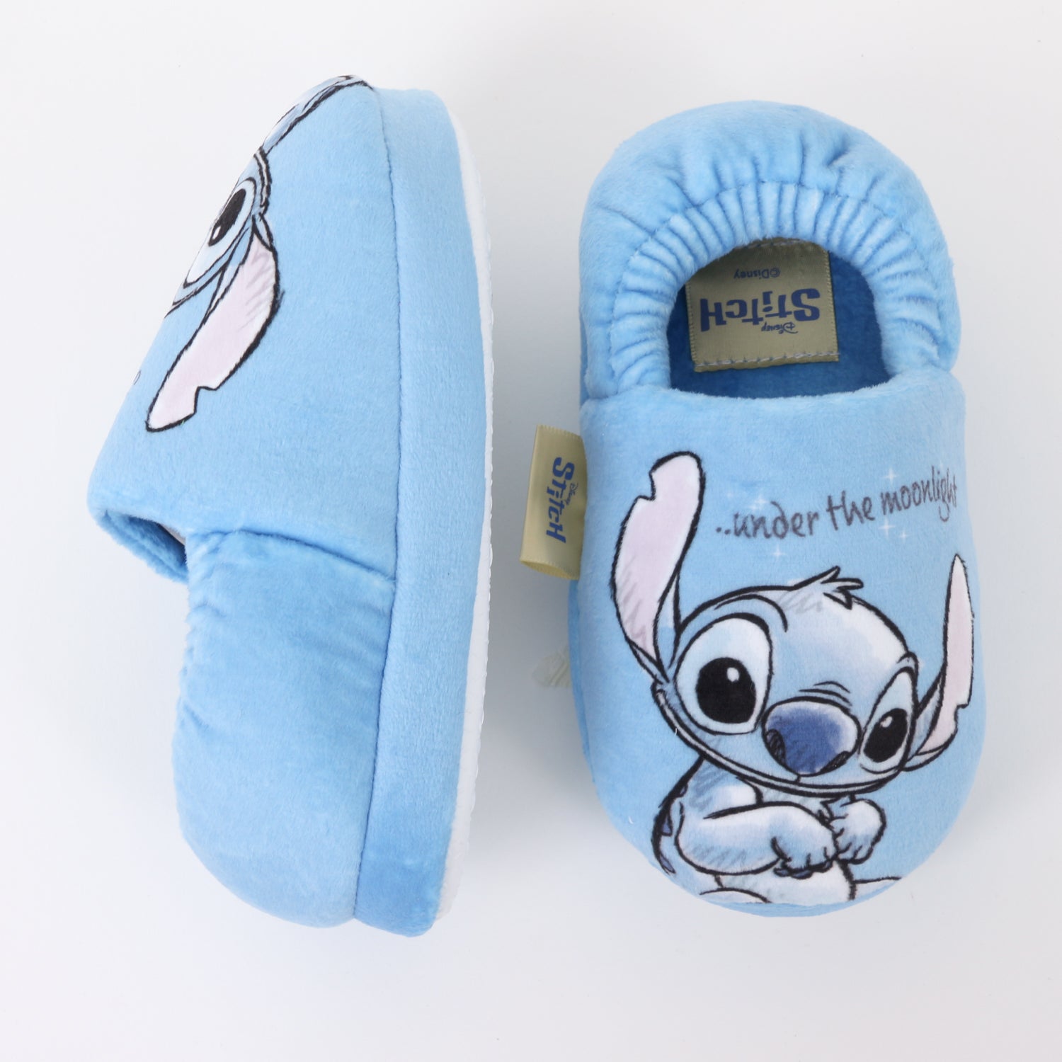 Pantufla Niña Sleep Tight Lilo & Stitch Celeste Disney - Pantuflas Chile | The Brands Club cl