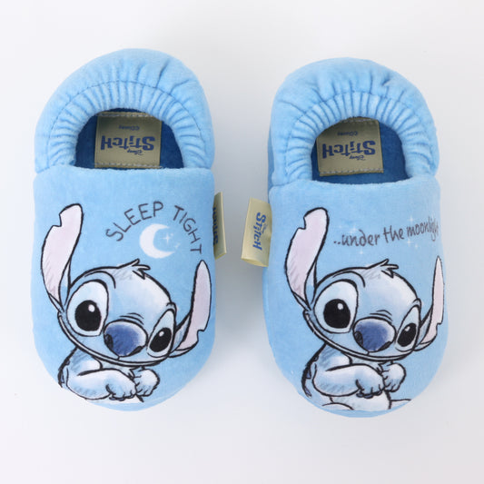 Pantufla Niña Sleep Tight Lilo & Stitch Celeste Disney - Pantuflas Chile | The Brands Club cl