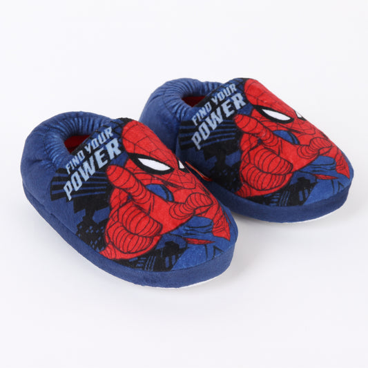 Pantufla Niño Find Your Power Spiderman Azul Marvel - Pantuflas Chile | The Brands Club cl