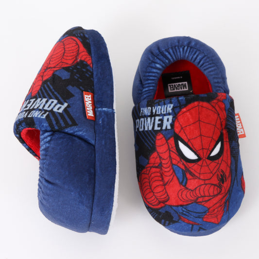 Pantufla Niño Find Your Power Spiderman Azul Marvel - Pantuflas Chile | The Brands Club cl
