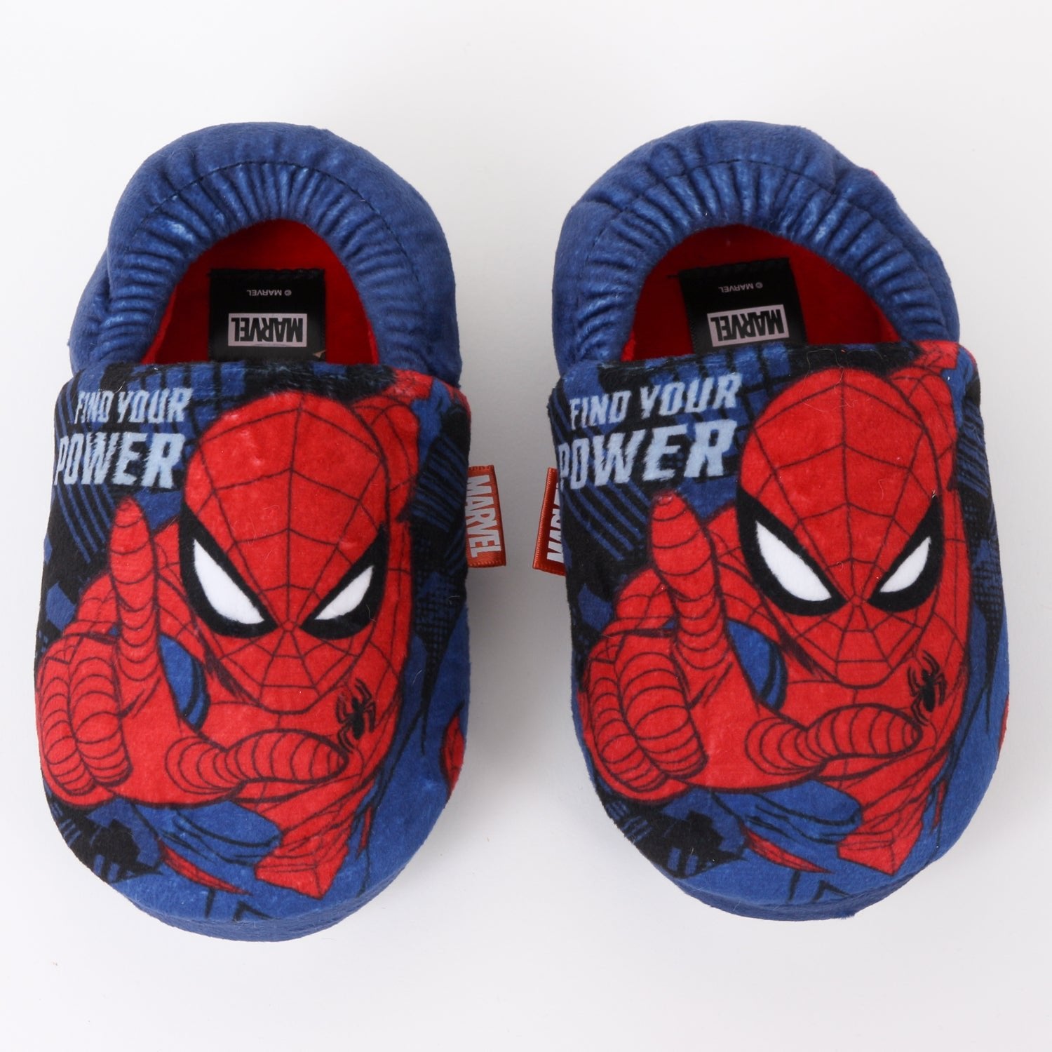 Pantufla Niño Find Your Power Spiderman Azul Marvel - Pantuflas Chile | The Brands Club cl