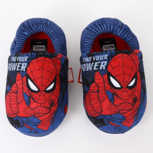 Pantufla Niño Find Your Power Spiderman Azul Marvel - Pantuflas Chile | The Brands Club cl
