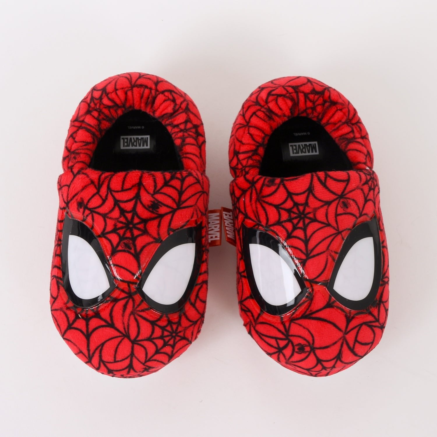 Pantufla Niño Telaraña Spiderman Ojos Rojo Marvel - Pantuflas Chile | The Brands Club cl