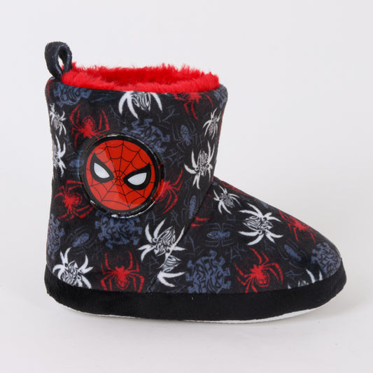 Pantufla Bota Niño Invernal Full Print Spiderman Gris Marvel - Pantuflas Chile | The Brands Club cl