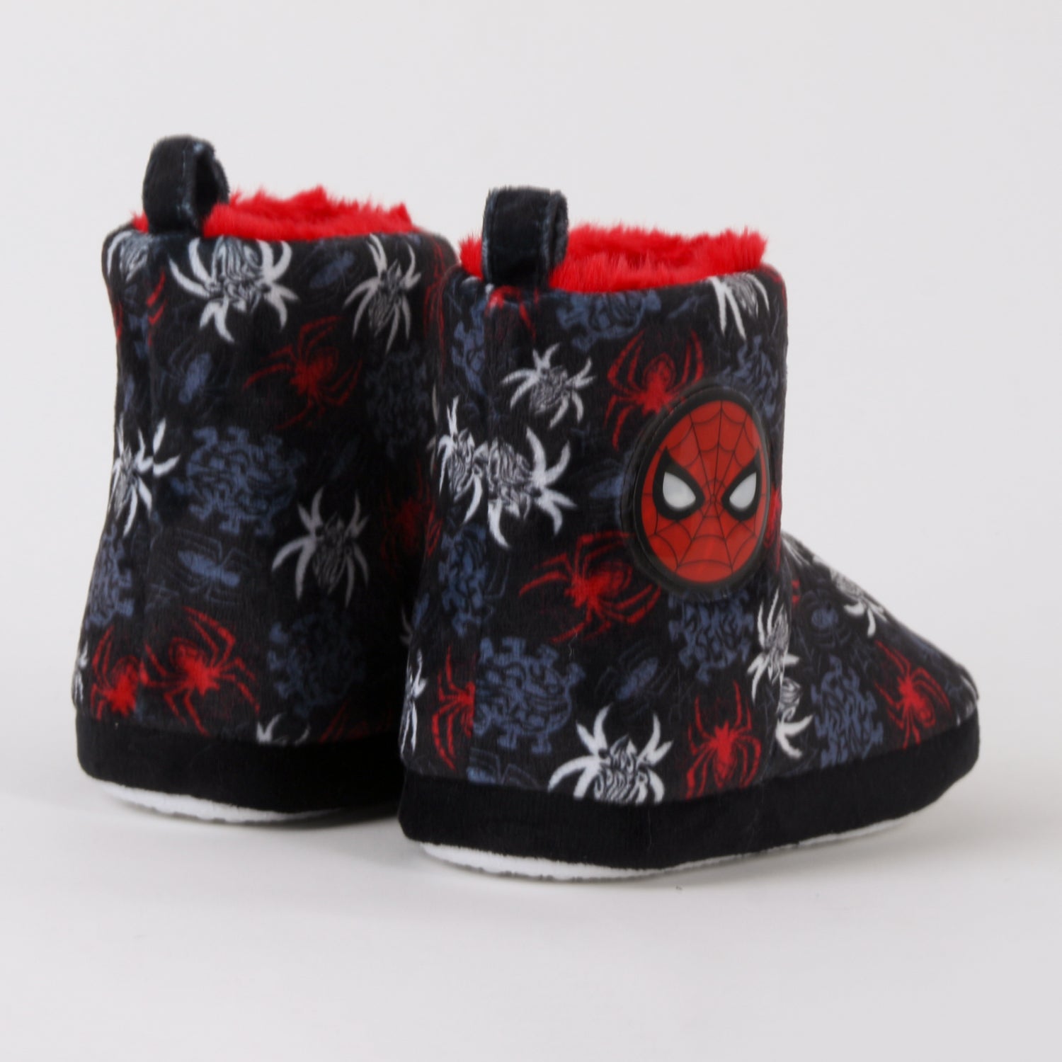 Pantufla Bota Niño Invernal Full Print Spiderman Gris Marvel - Pantuflas Chile | The Brands Club cl