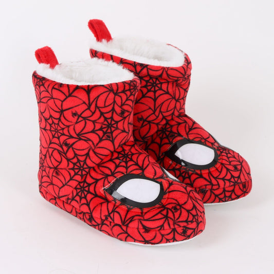 Pantufla Bota Niño Invernal Spiderman Ojos Rojo Marvel - Pantuflas Chile | The Brands Club cl