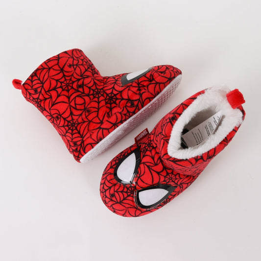 Pantufla Bota Niño Invernal Spiderman Ojos Rojo Marvel - Pantuflas Chile | The Brands Club cl