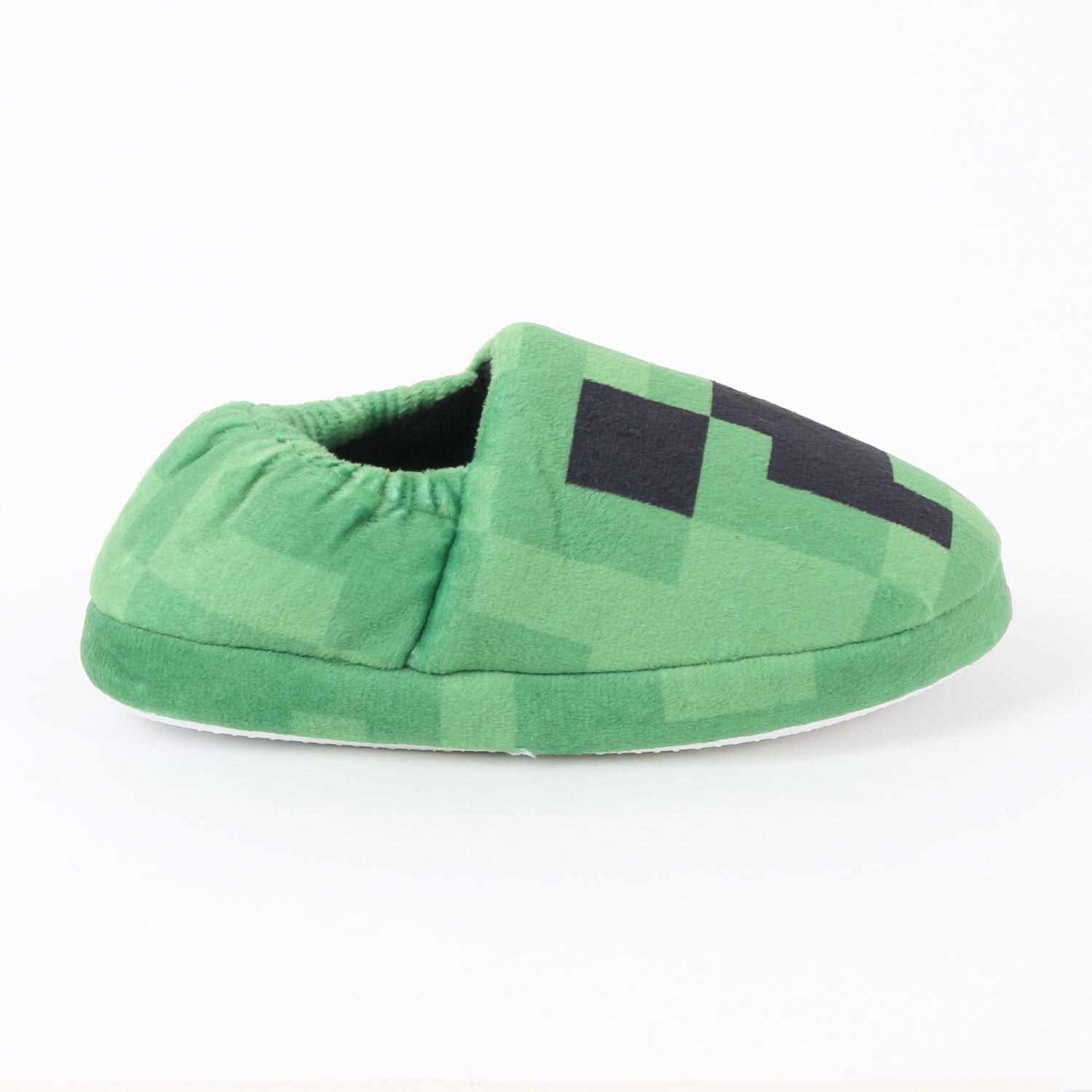 Pantufla Niño Creeper Face Verde Minecraft - Pantuflas Chile | The Brands Club cl