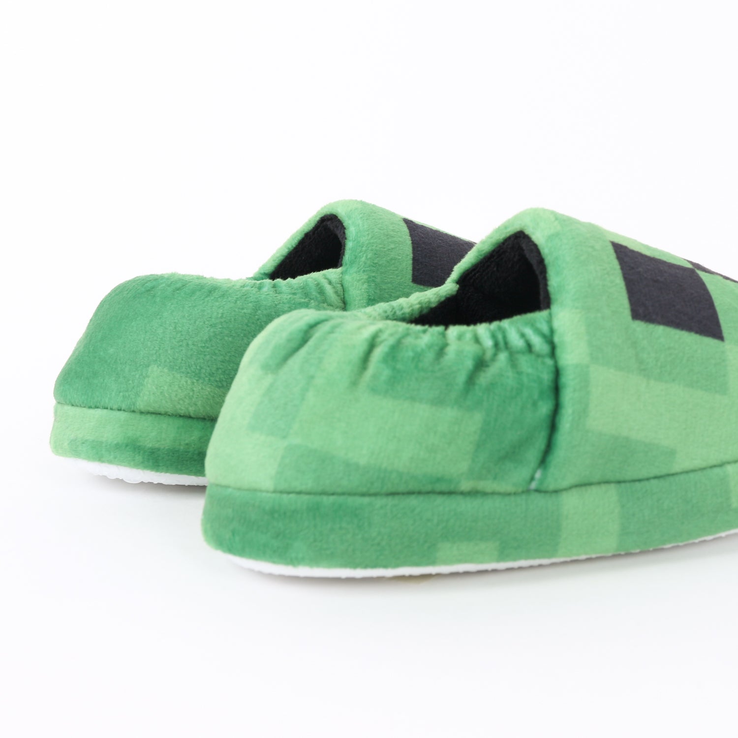 Pantufla Niño Creeper Face Verde Minecraft - Pantuflas Chile | The Brands Club cl
