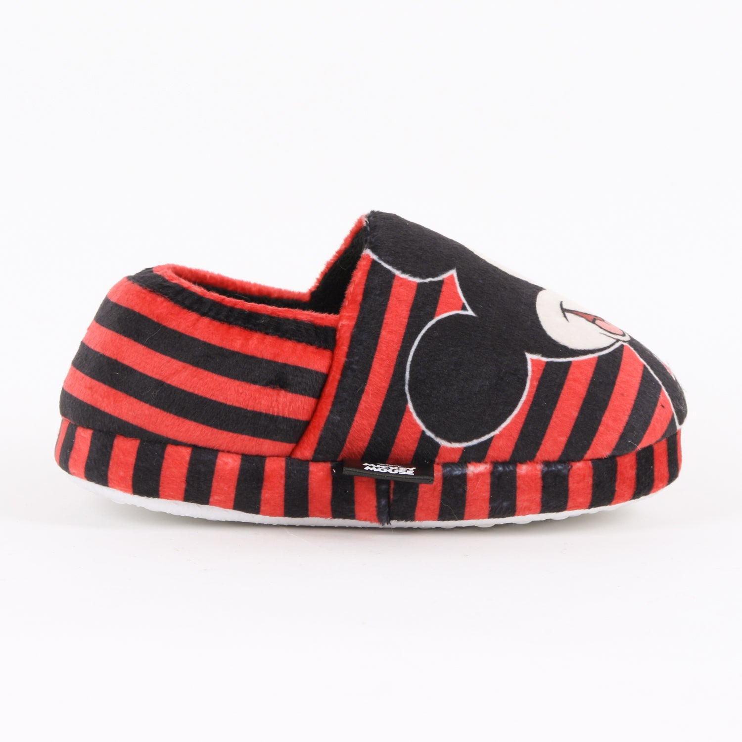 Pantufla Niño Rayas Mickey Mouse Rojo Disney - Pantuflas Chile | The Brands Club cl
