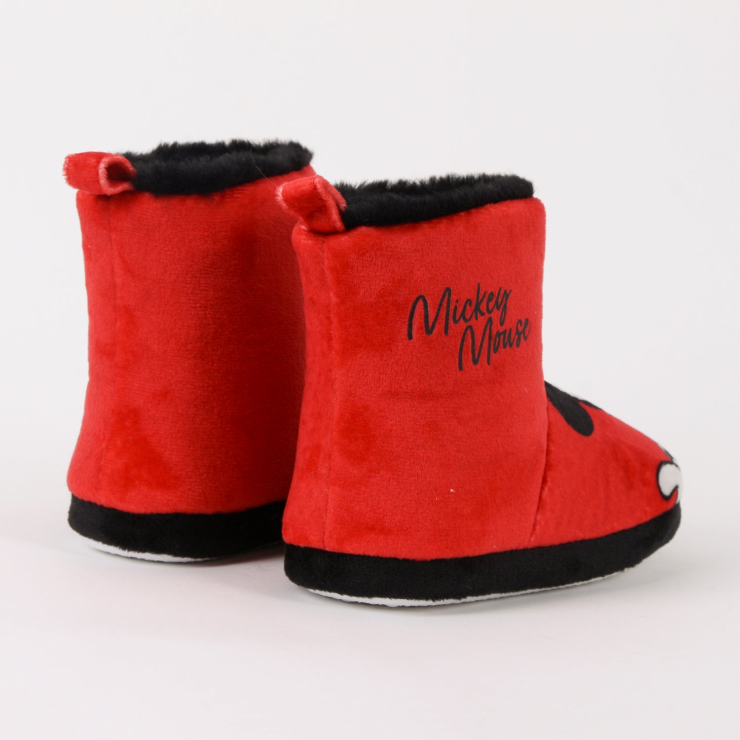 Pantufla Bota Niño Invernal Mickey Mouse Rojo Disney - Pantuflas Chile | The Brands Club cl
