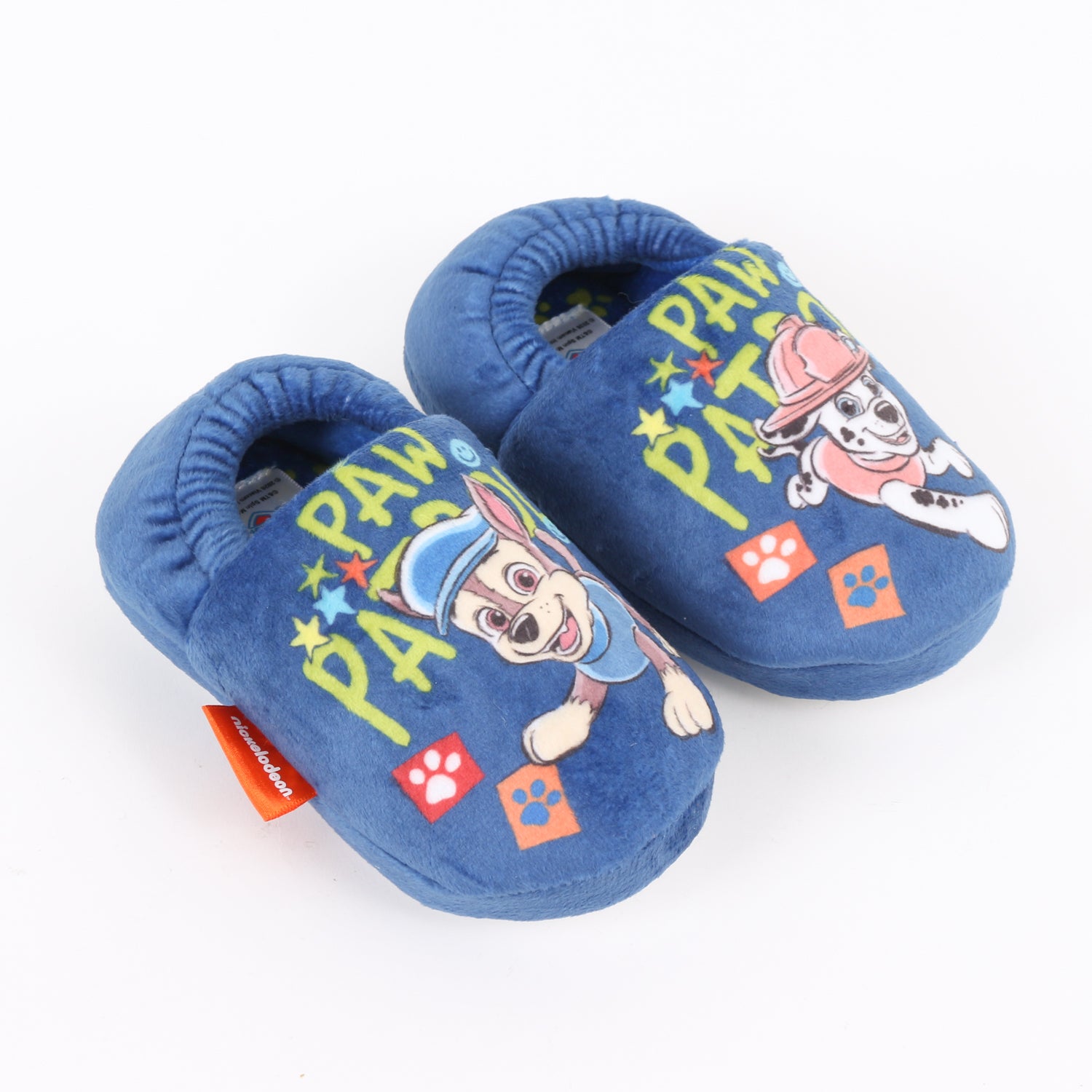Pantufla Niño Chase & Marshall Azul Paw Patrol - Pantuflas Chile | The Brands Club cl