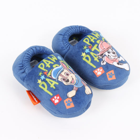 Pantufla Niño Chase & Marshall Azul Paw Patrol - Pantuflas Chile | The Brands Club cl