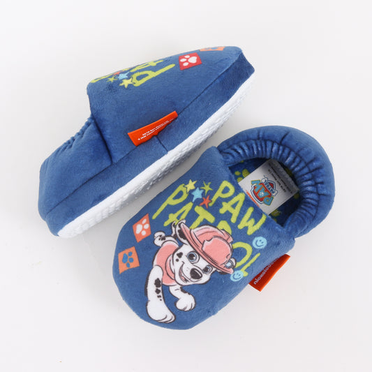 Pantufla Niño Chase & Marshall Azul Paw Patrol - Pantuflas Chile | The Brands Club cl
