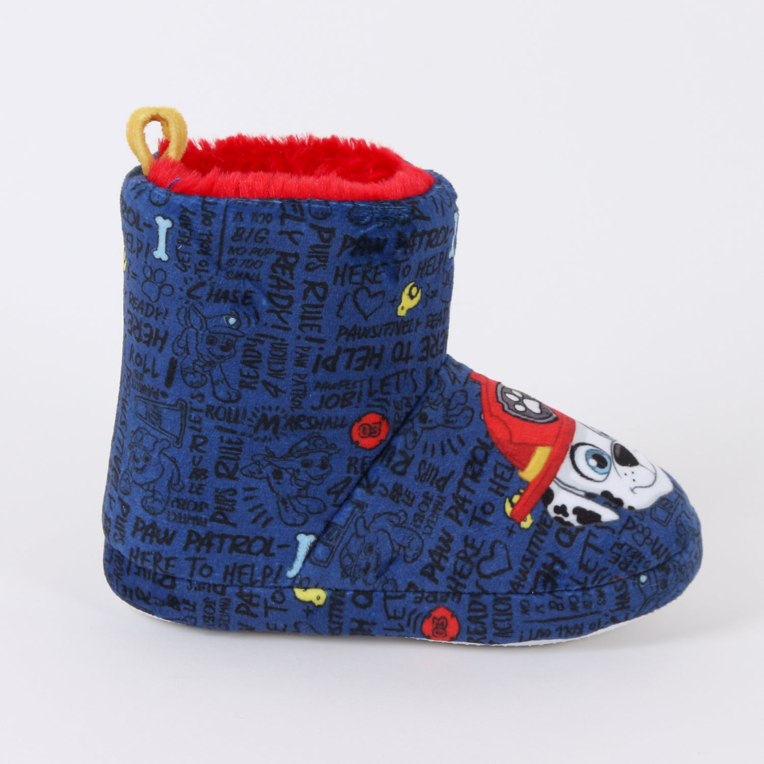 Pantufla Bota Niño Invernal Chase & Marshall Azul Paw Patrol - Pantuflas Chile | The Brands Club cl