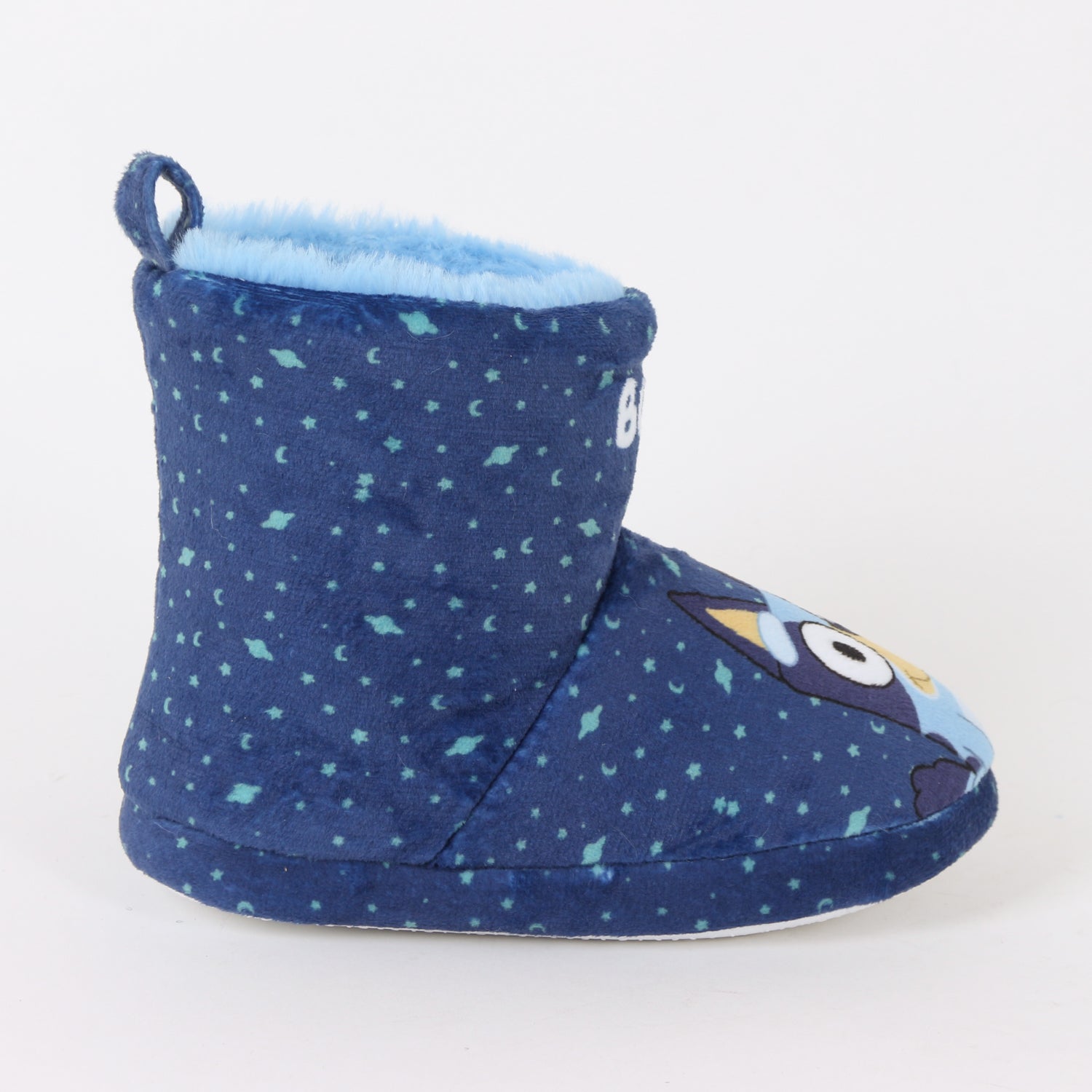 Pantufla Bota Niño Invernal Cielo Nocturno Azul Bluey - Pantuflas Chile | The Brands Club cl
