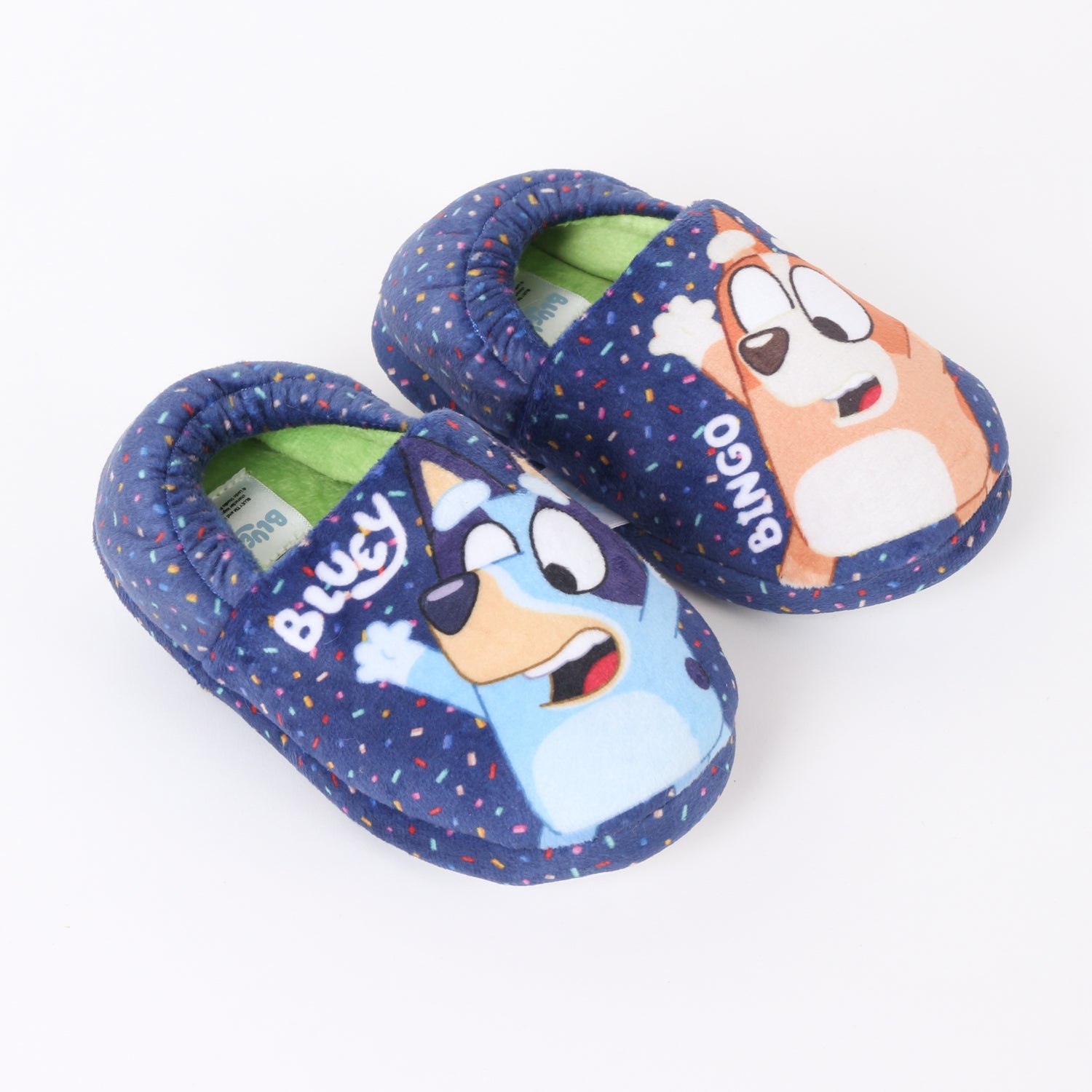 Pantufla Niño Puntos Azul Bingo & Bluey - Pantuflas Chile | The Brands Club cl