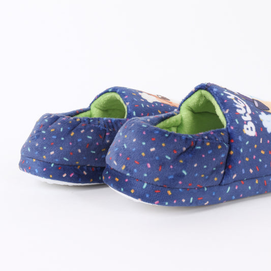 Pantufla Niño Puntos Azul Bingo & Bluey - Pantuflas Chile | The Brands Club cl