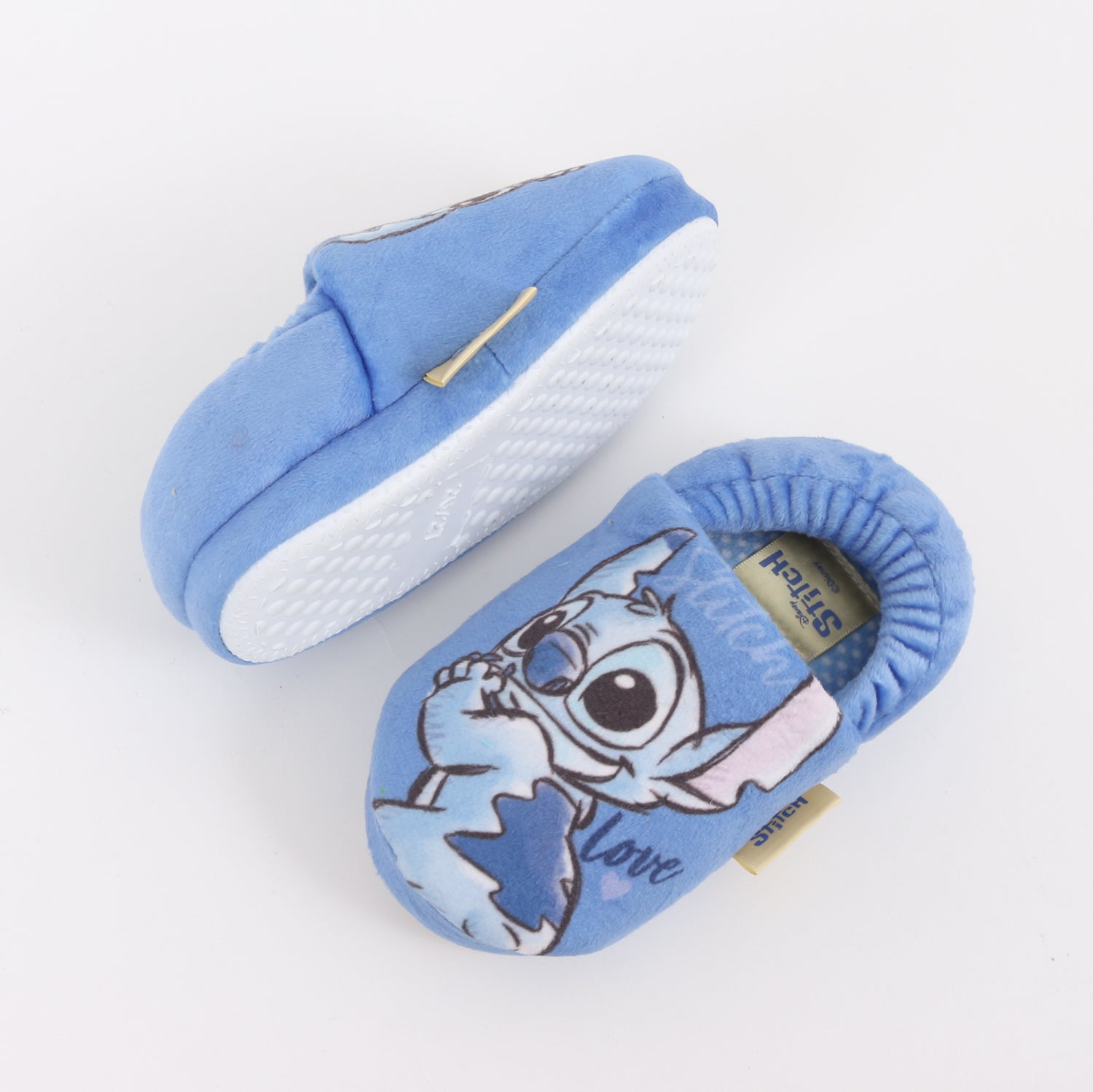 Pantufla Niña Lilo & Stitch Celeste Disney - Pantuflas Chile | The Brands Club cl