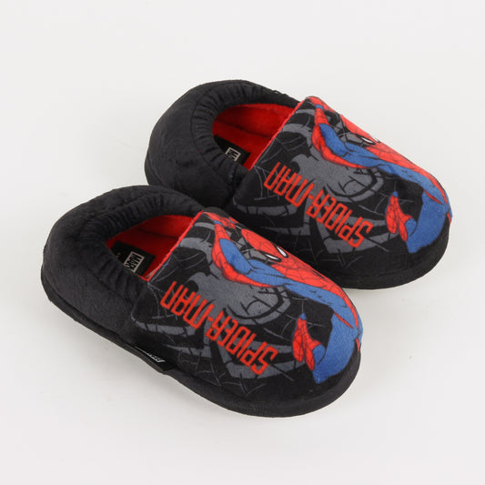 Pantufla Niño Webb Swing Spiderman Negro Marvel - Pantuflas Chile | The Brands Club cl
