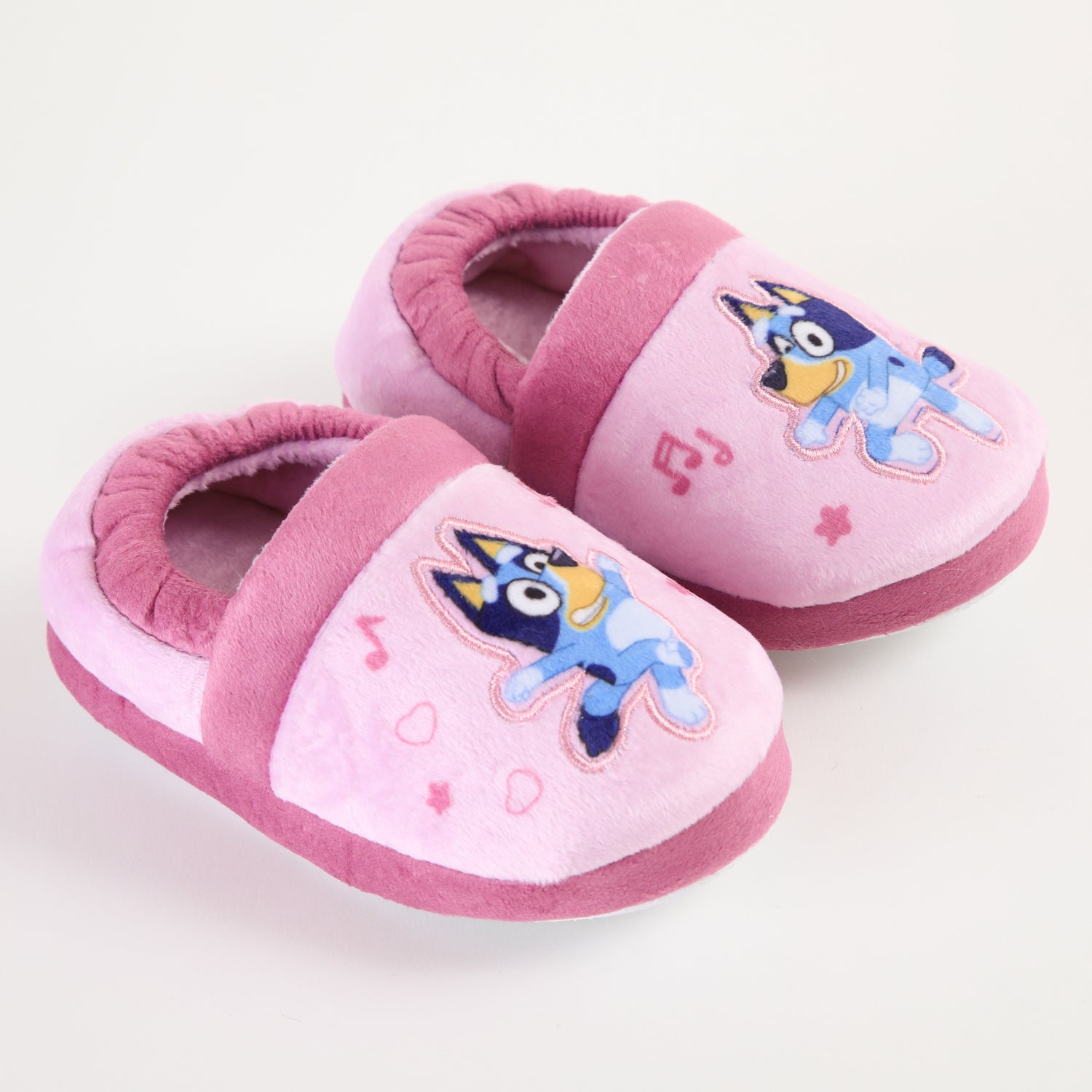 Pantufla Niña Bluey Musical Rosado