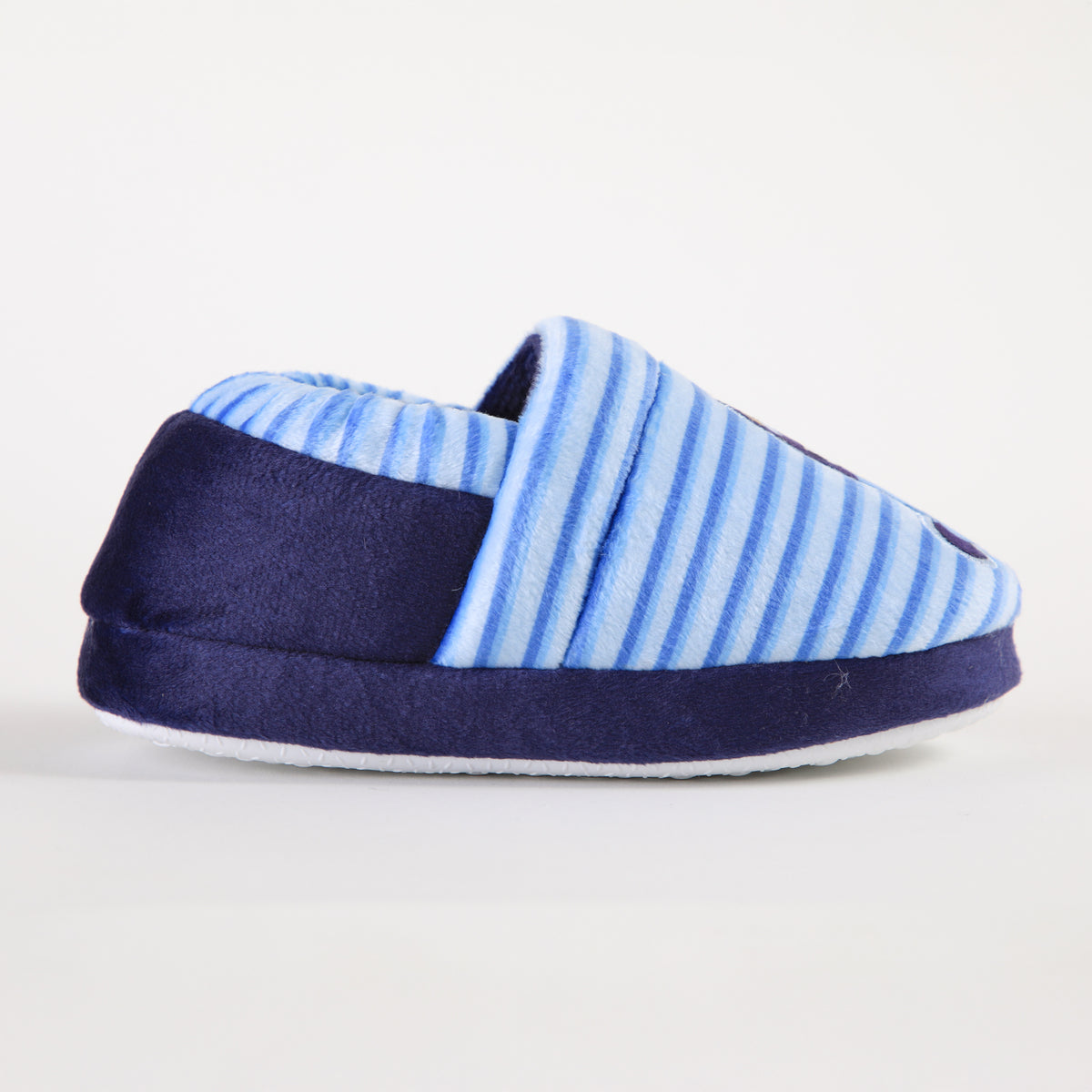 Pantufla Niño Bluey Listado Celeste - Pantuflas Chile | The Brands Club cl