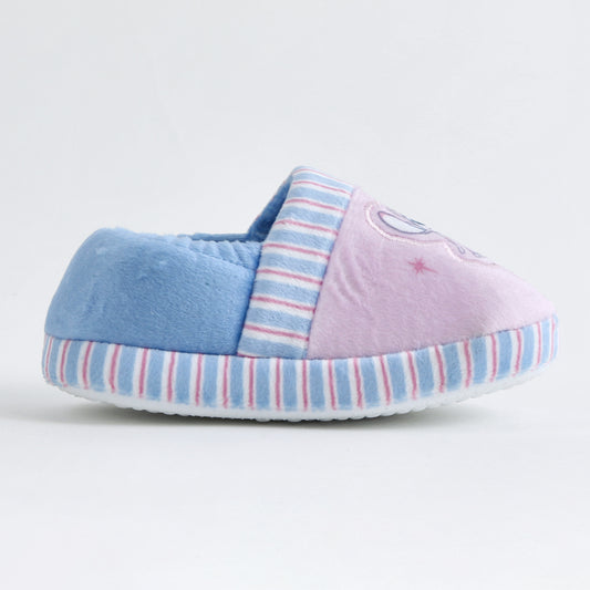 Pantufla Niña Lilo & Stitch Disney Listado Angel Celeste - Pantuflas Chile | The Brands Club cl