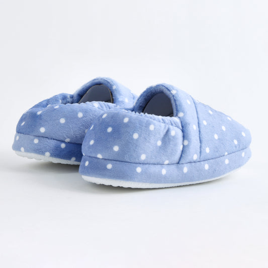Pantufla Niña Minnie Disney Lunares Azul - Pantuflas Chile | The Brands Club cl