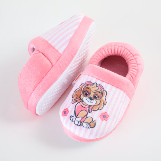 Pantufla Niña Paw Patrol Listado Rosado - Pantuflas Chile | The Brands Club cl
