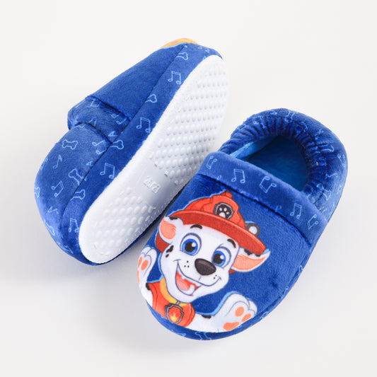 Pantufla Niño Paw Patrol Chase y Marshalll Azul - Pantuflas Chile | The Brands Club cl