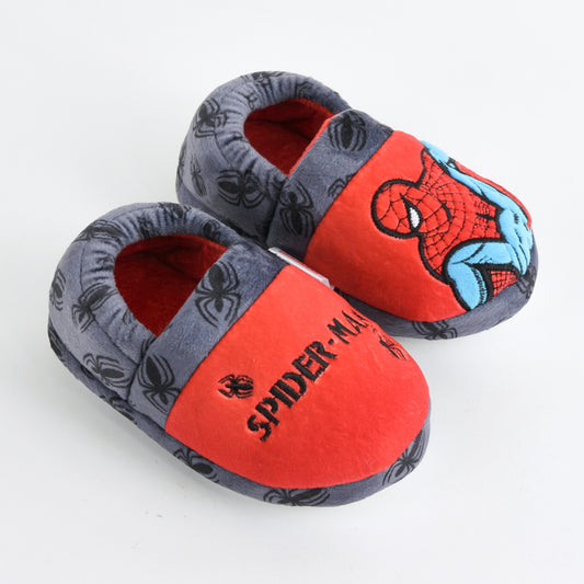 Pantufla Niño Spiderman Marvel Arañas Gris - Pantuflas Chile | The Brands Club cl