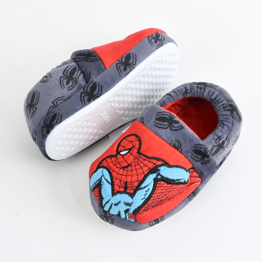 Pantufla Niño Spiderman Marvel Arañas Gris - Pantuflas Chile | The Brands Club cl