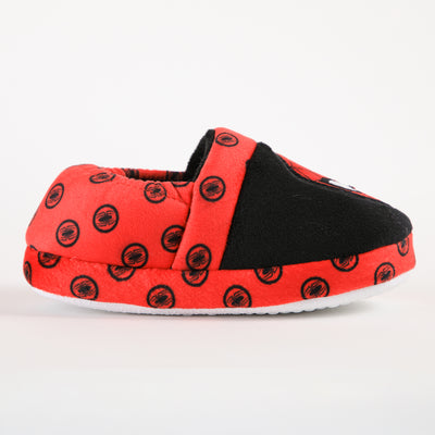 Pantufla Niño Spiderman Marvel Cabeza Negro