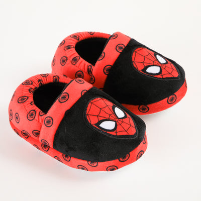 Pantufla Niño Spiderman Marvel Cabeza Negro