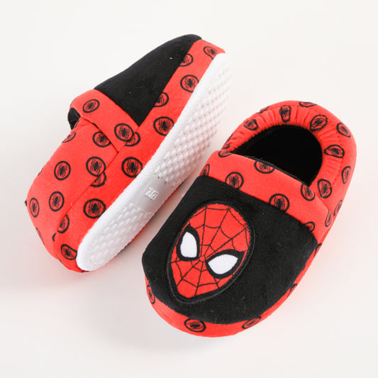 Pantufla Niño Spiderman Marvel Cabeza Negro - Pantuflas Chile | The Brands Club cl