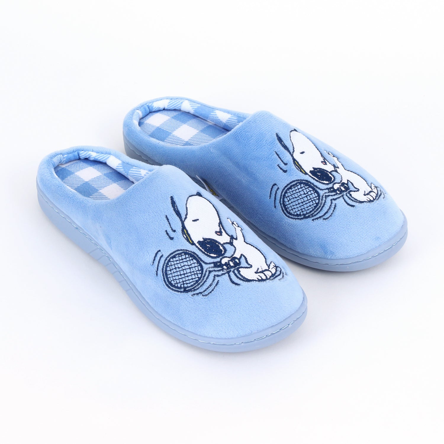 Pantufla Mujer Snoopy Tennis Azul